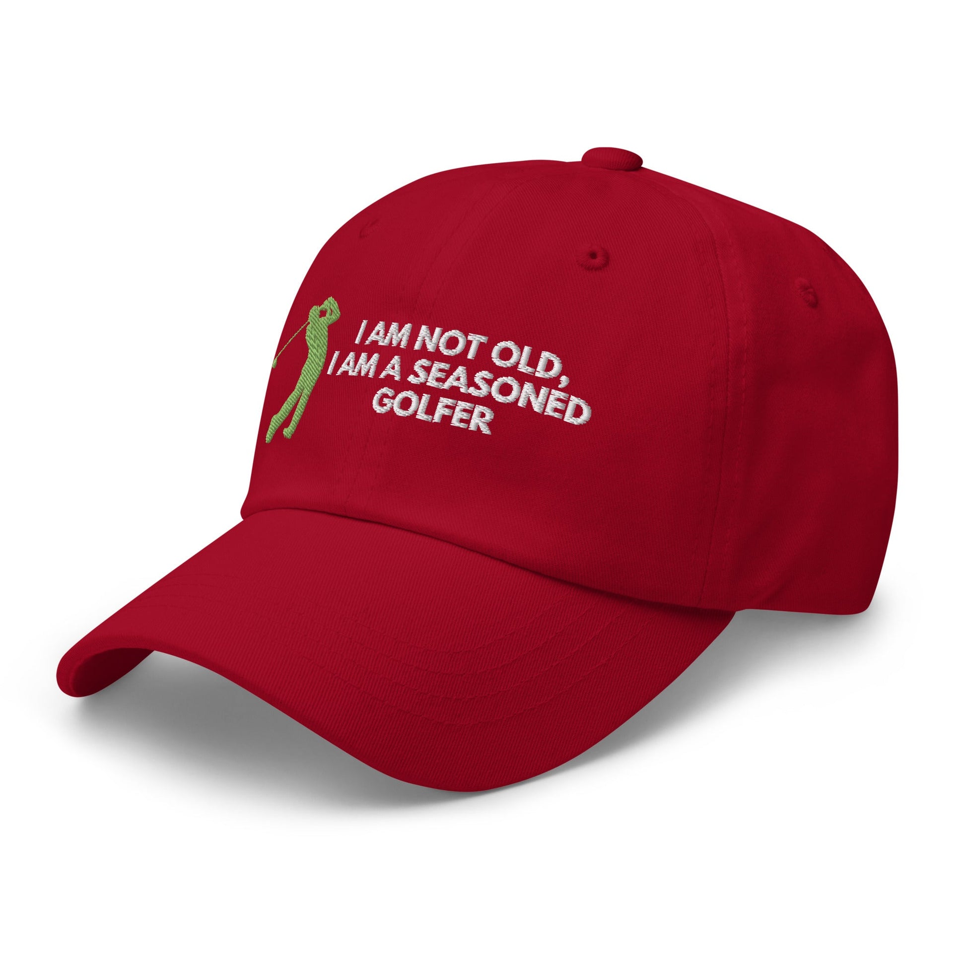 Funny Golfer Gifts  Dad Cap Im Not Old I Am A Seasoned Golfer Hat Cap