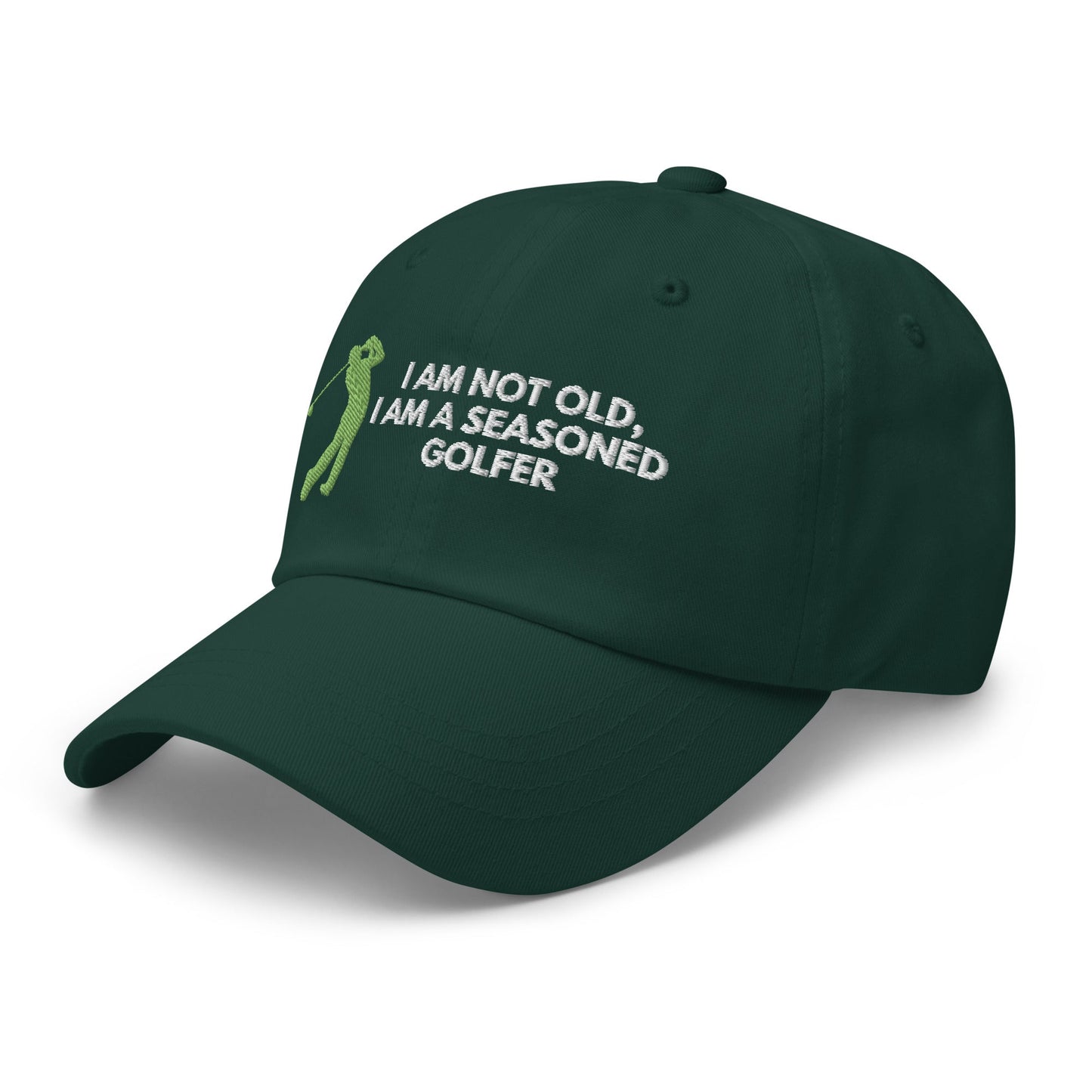 Funny Golfer Gifts  Dad Cap Im Not Old I Am A Seasoned Golfer Hat Cap