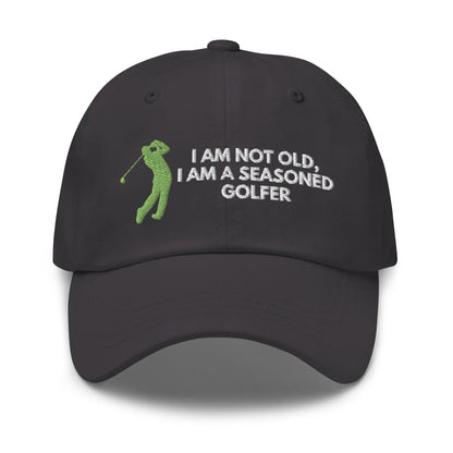 Funny Golfer Gifts  Dad Cap Im Not Old I Am A Seasoned Golfer Hat Cap