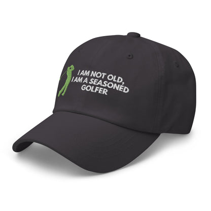 Funny Golfer Gifts  Dad Cap Im Not Old I Am A Seasoned Golfer Hat Cap