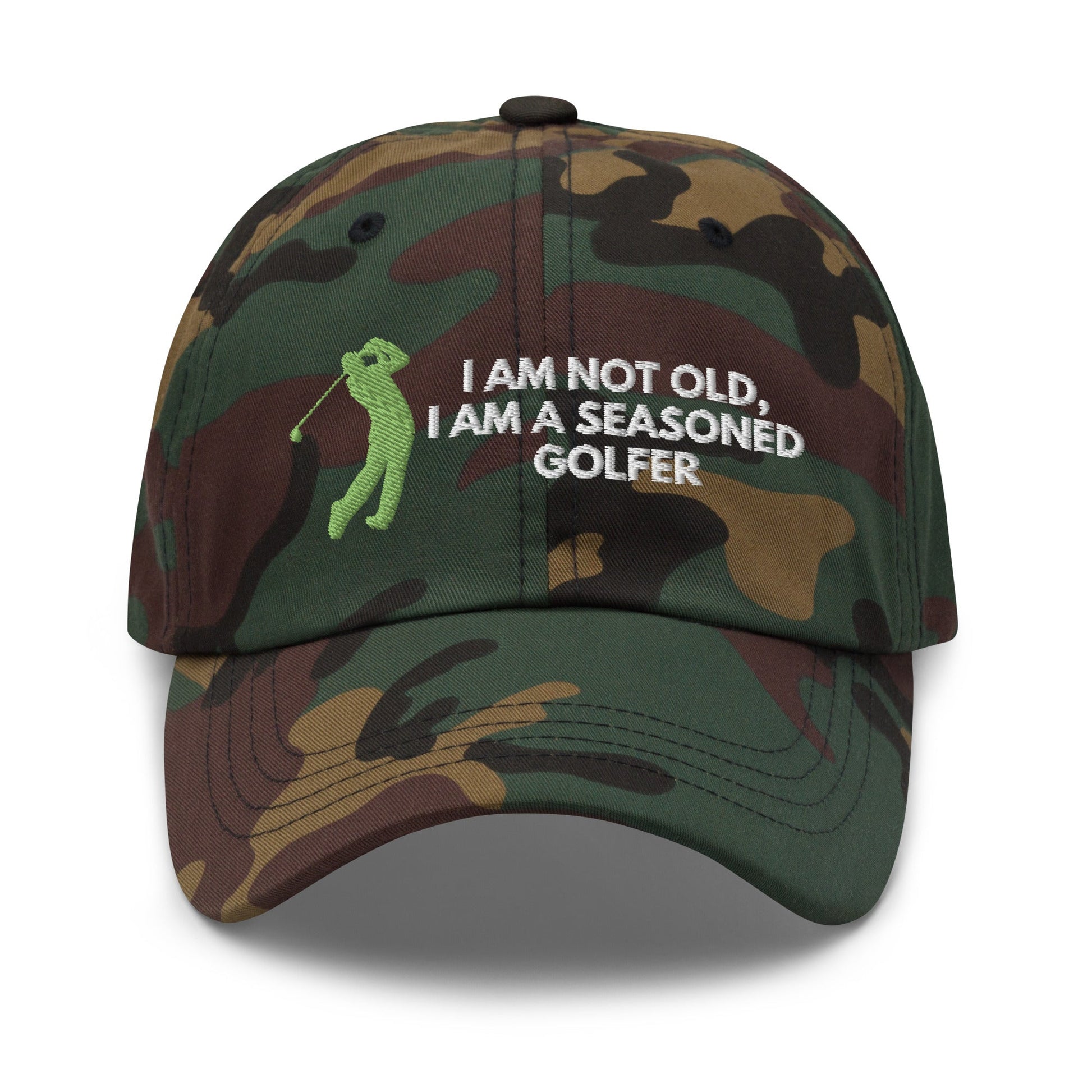 Funny Golfer Gifts  Dad Cap Im Not Old I Am A Seasoned Golfer Hat Cap