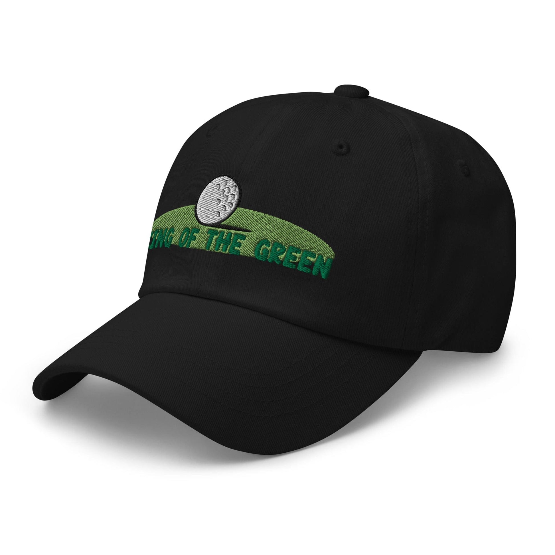 Funny Golfer Gifts  Dad Cap King of the Green Cap