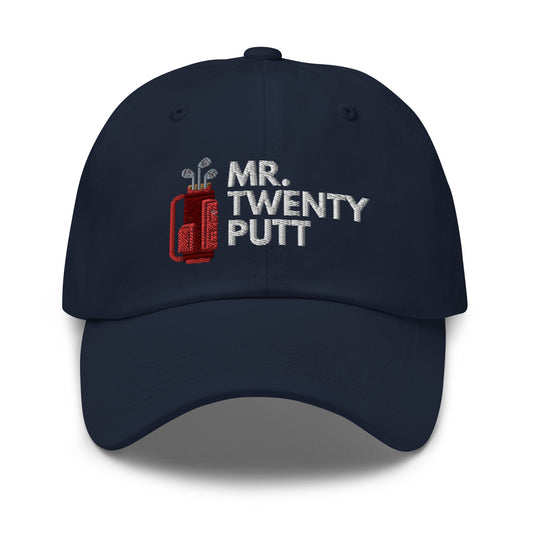 Funny Golfer Gifts  Dad Cap Mr. Twenty Putt Cap