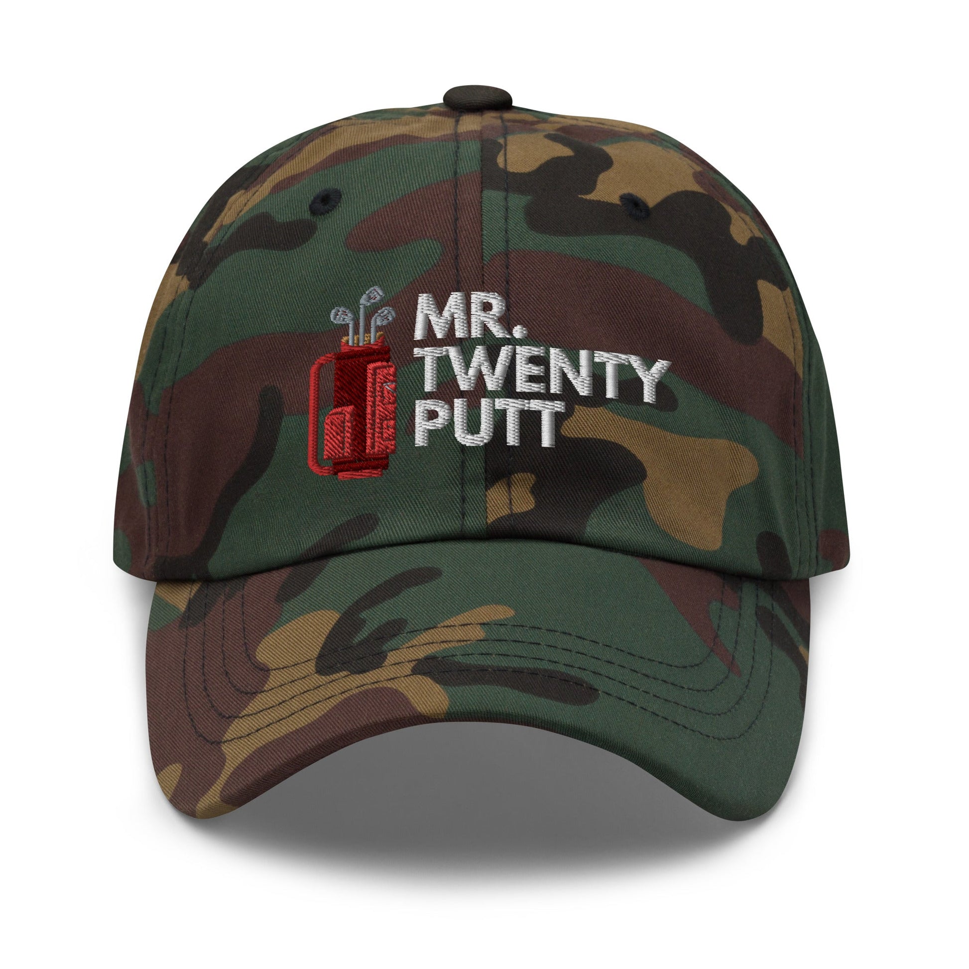 Funny Golfer Gifts  Dad Cap Mr. Twenty Putt Cap
