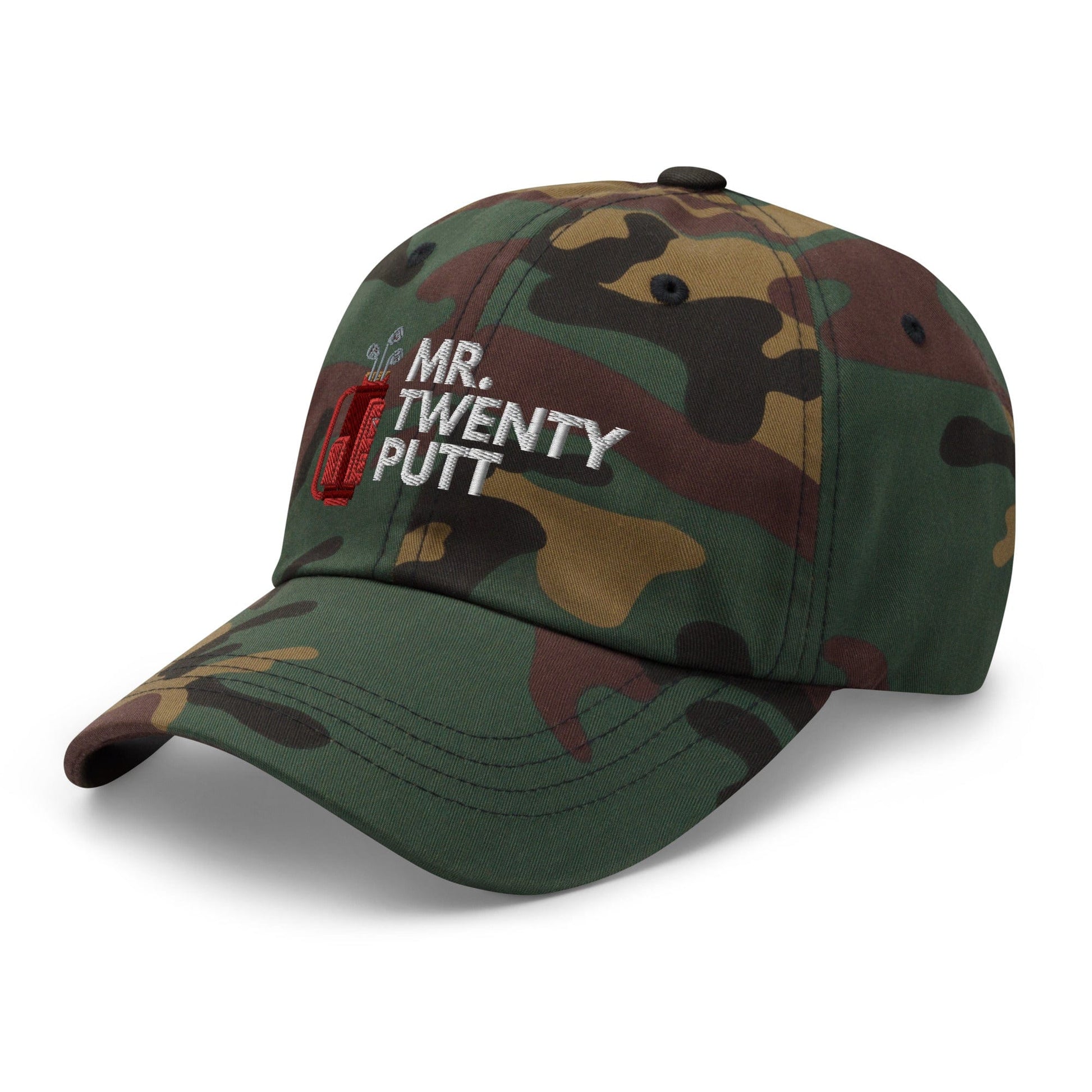 Funny Golfer Gifts  Dad Cap Mr. Twenty Putt Cap