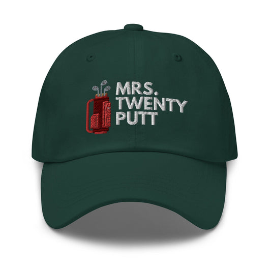 Funny Golfer Gifts  Dad Cap Mrs. Twenty Putt Cap