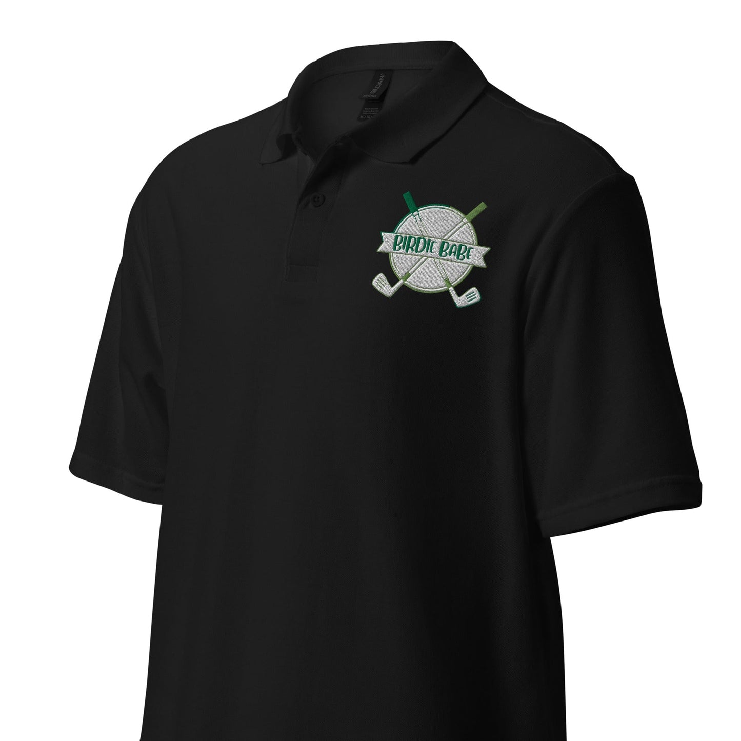 Funny Golfer Gifts  Polo Shirt Birdie Babe Unisex Pique Polo Shirt