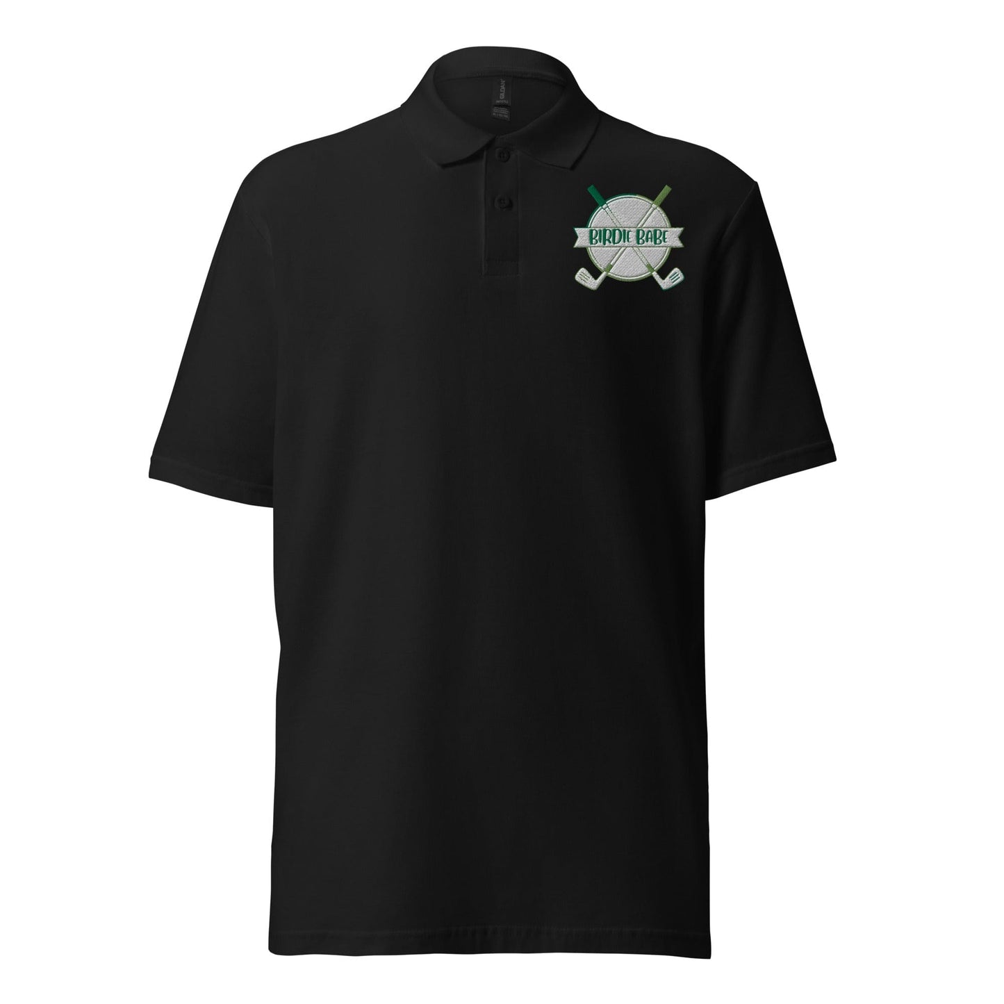 Funny Golfer Gifts  Polo Shirt Black / S Birdie Babe Unisex Pique Polo Shirt