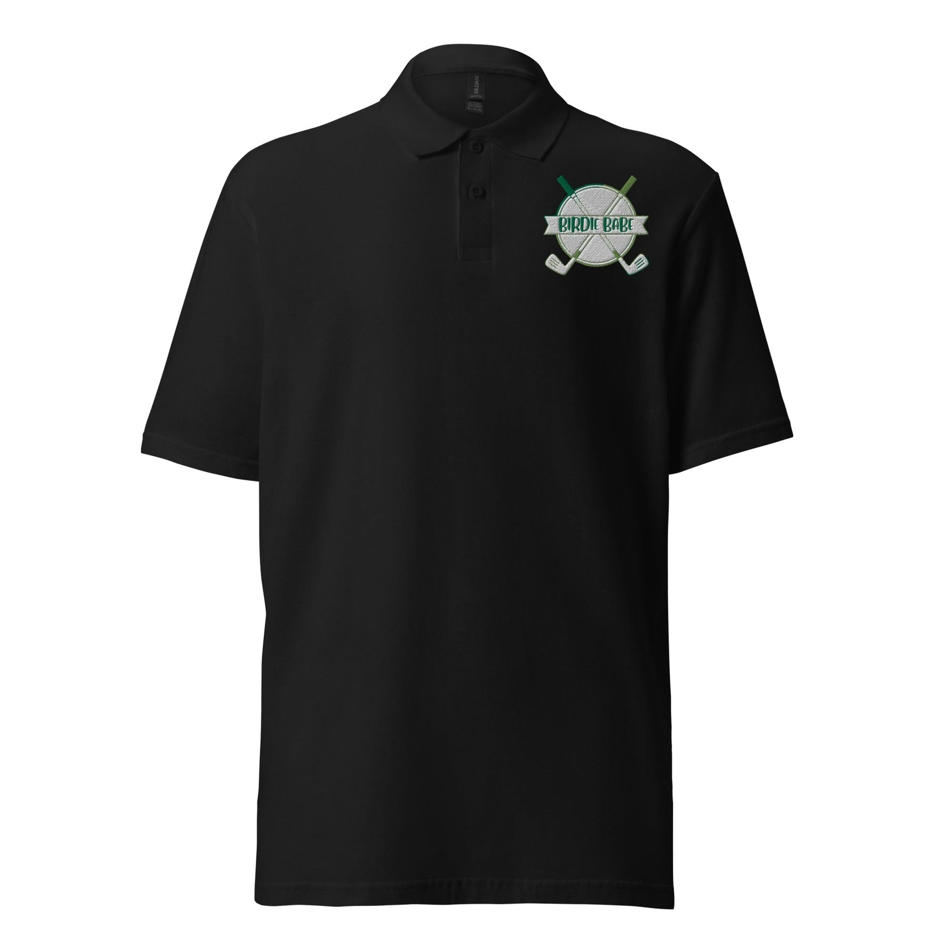 Funny Golfer Gifts  Polo Shirt Black / S Birdie Babe Unisex Pique Polo Shirt
