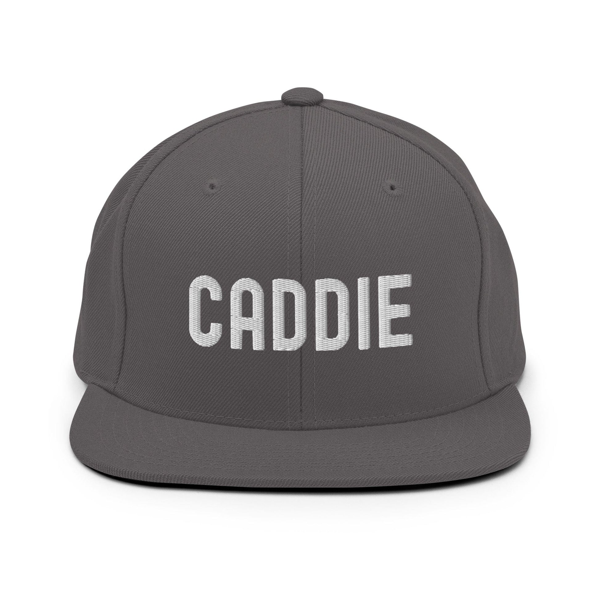 Funny Golfer Gifts  Snapback Hat Dark Grey Caddie Snapback Hat