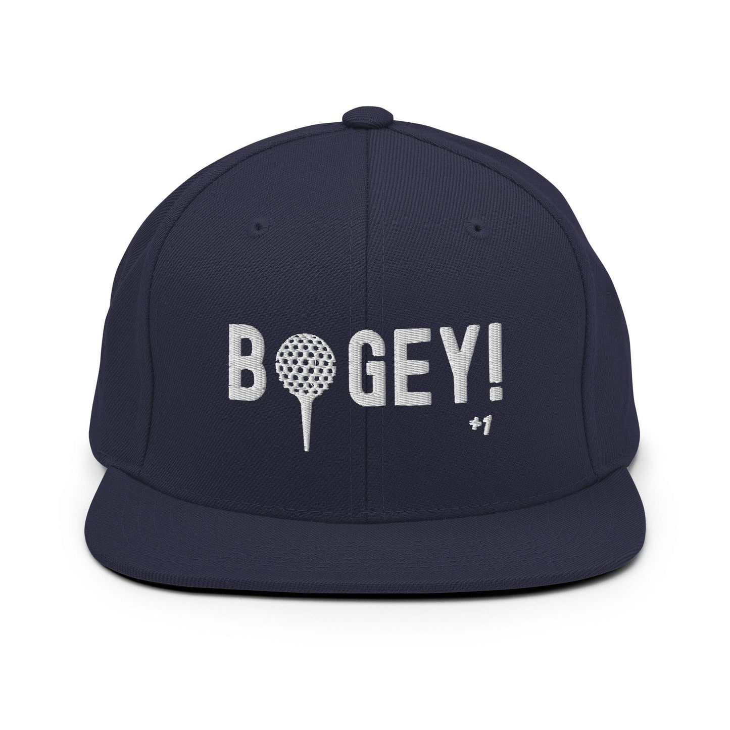 Funny Golfer Gifts  Snapback Hat Navy Bogey Hat Snapback Hat