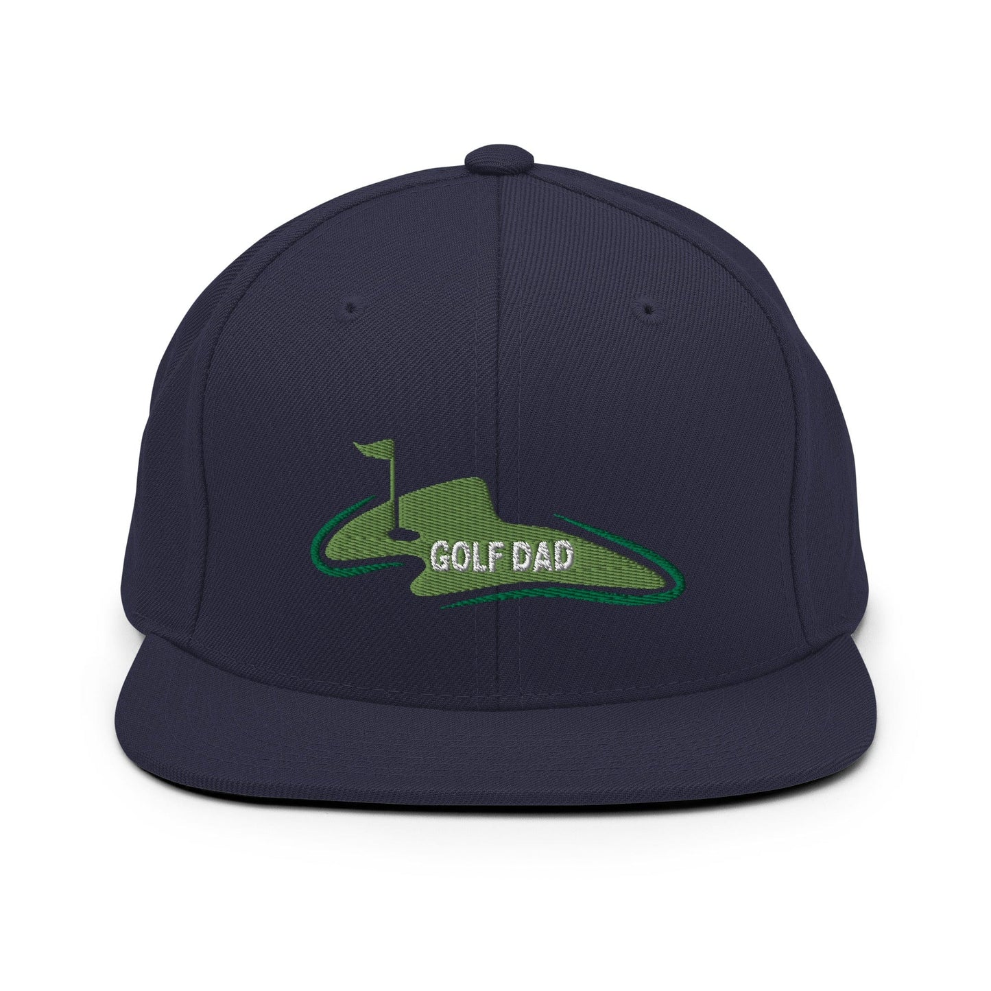 Funny Golfer Gifts  Snapback Hat Navy Golf Dad Snapback Hat