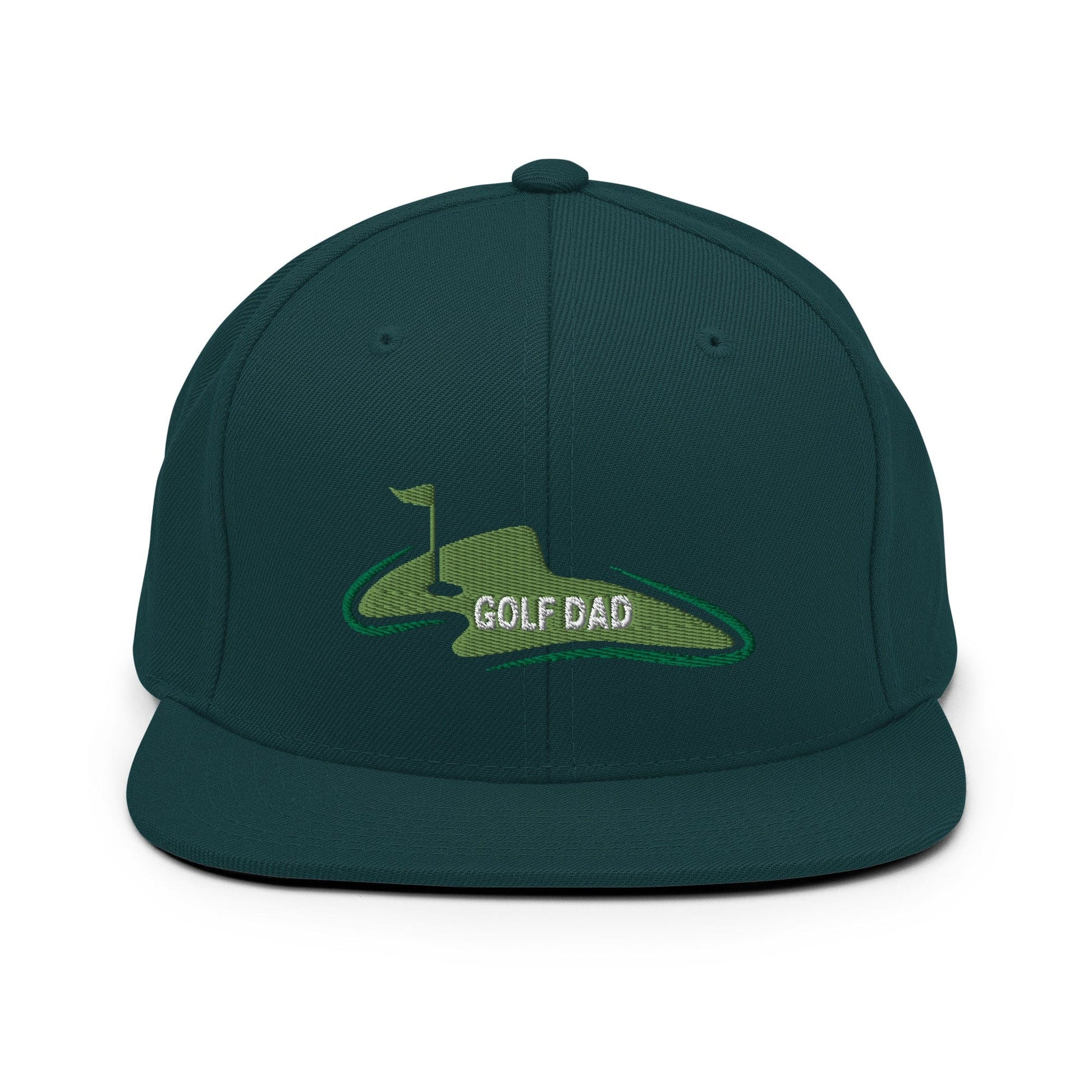 Funny Golfer Gifts  Snapback Hat Spruce Golf Dad Snapback Hat