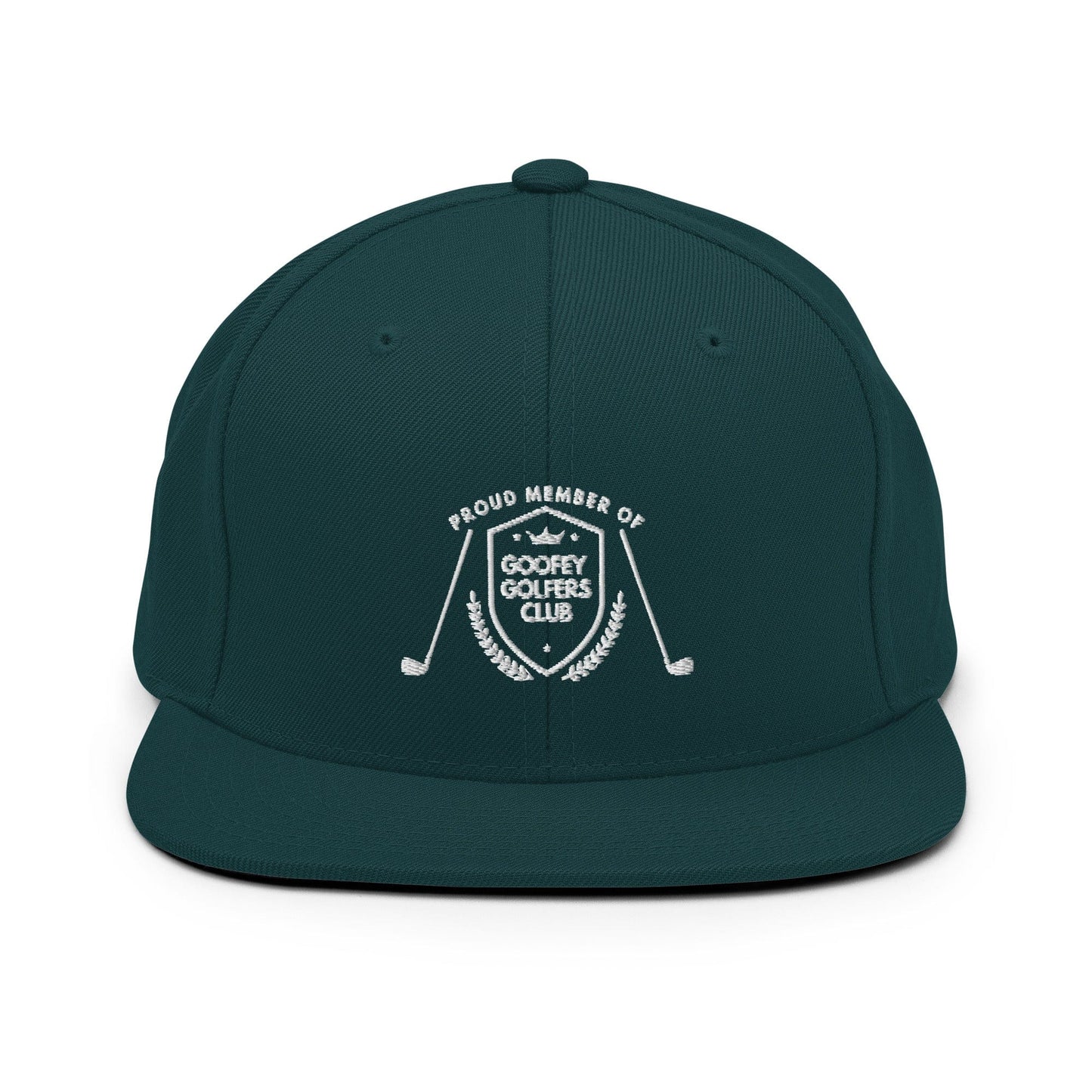 Funny Golfer Gifts  Snapback Hat Spruce Goofey Golfers Club Snapback Hat