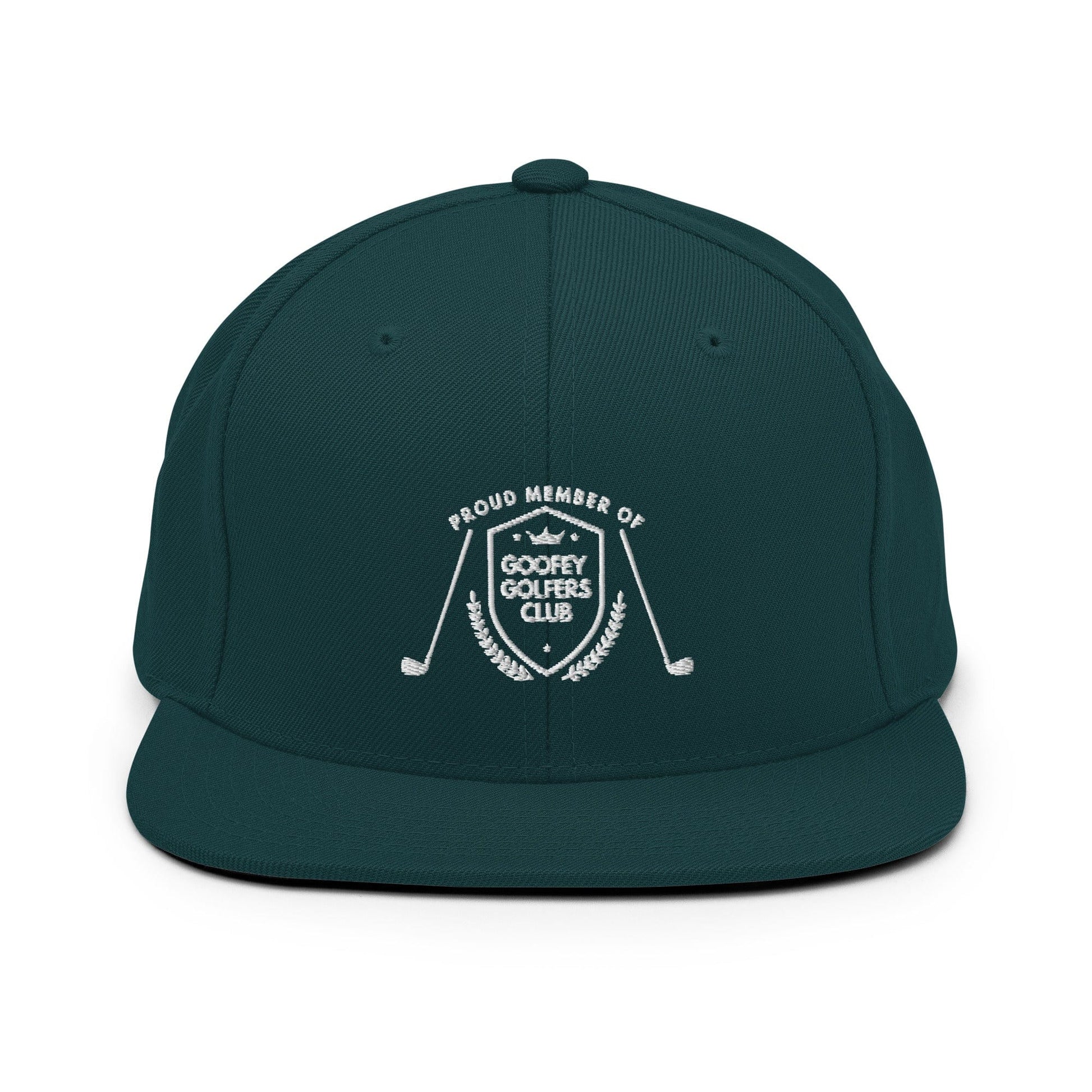 Funny Golfer Gifts  Snapback Hat Spruce Goofey Golfers Club Snapback Hat