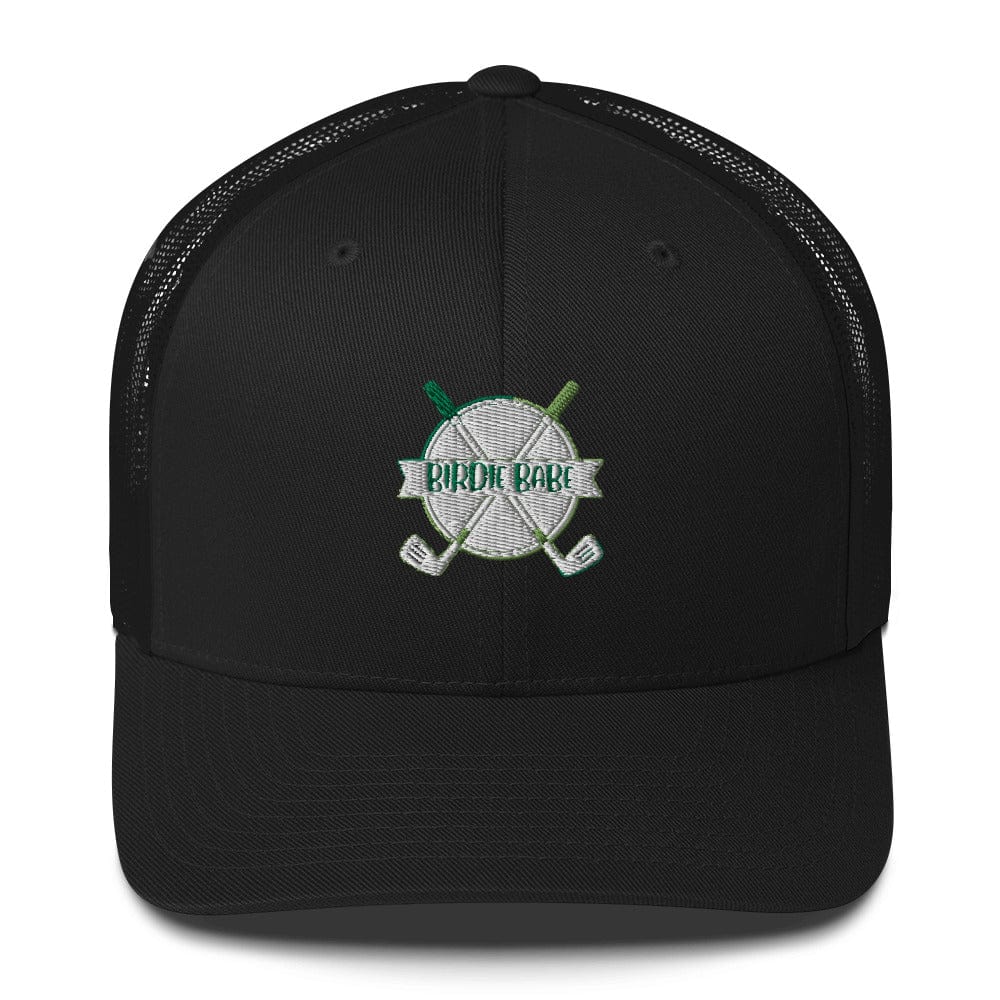 Funny Golfer Gifts  Trucker Hat Black Birdie Babe Trucker Hat