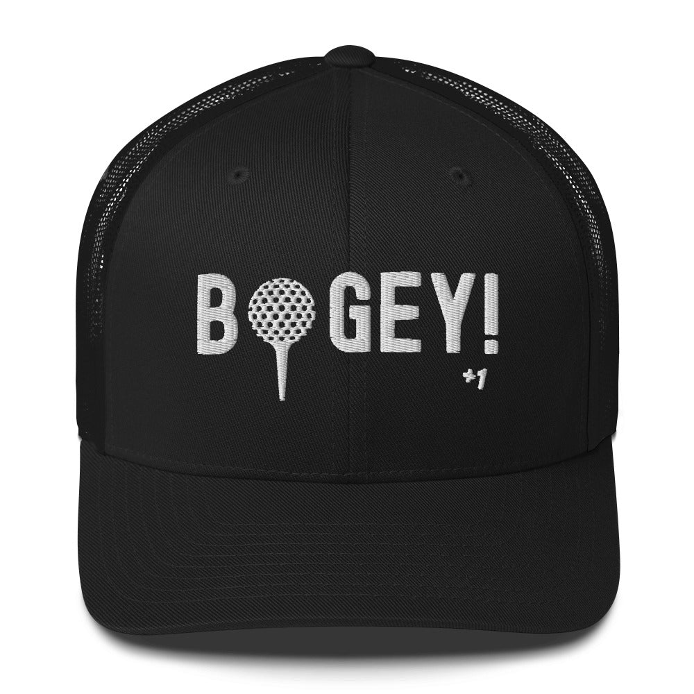 Funny Golfer Gifts  Trucker Hat Black Bogey Hat Trucker Hat