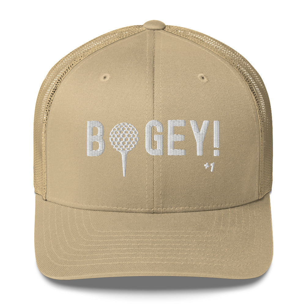 Funny Golfer Gifts  Trucker Hat Khaki Bogey Hat Trucker Hat