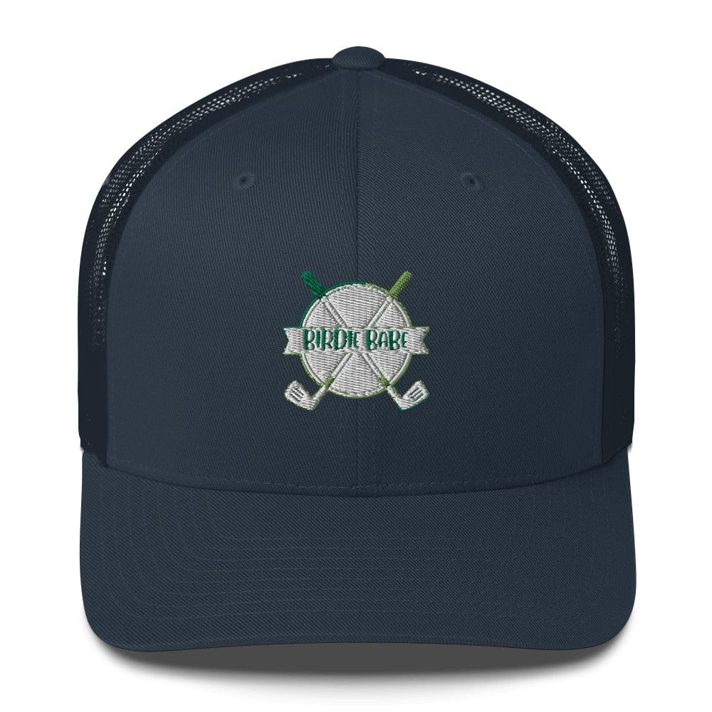 Funny Golfer Gifts  Trucker Hat Navy Birdie Babe Trucker Hat