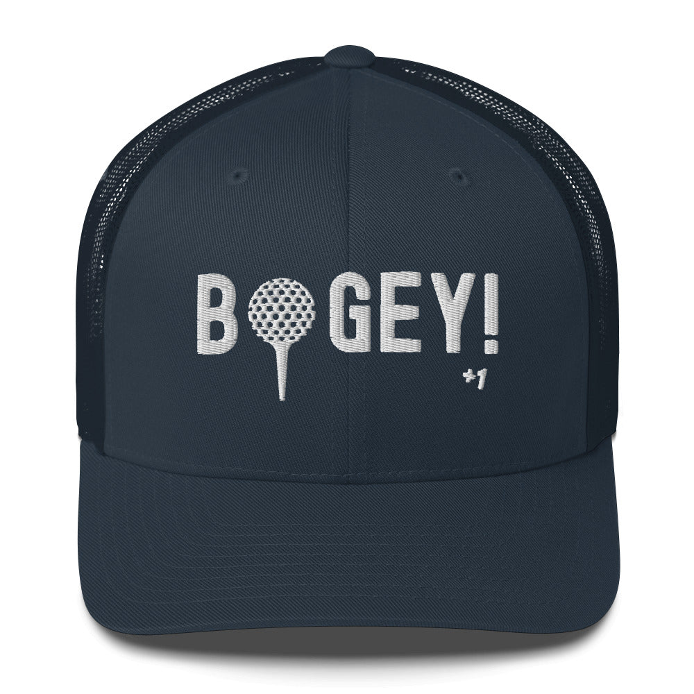Funny Golfer Gifts  Trucker Hat Navy Bogey Hat Trucker Hat