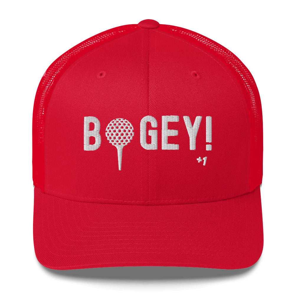 Funny Golfer Gifts  Trucker Hat Red Bogey Hat Trucker Hat