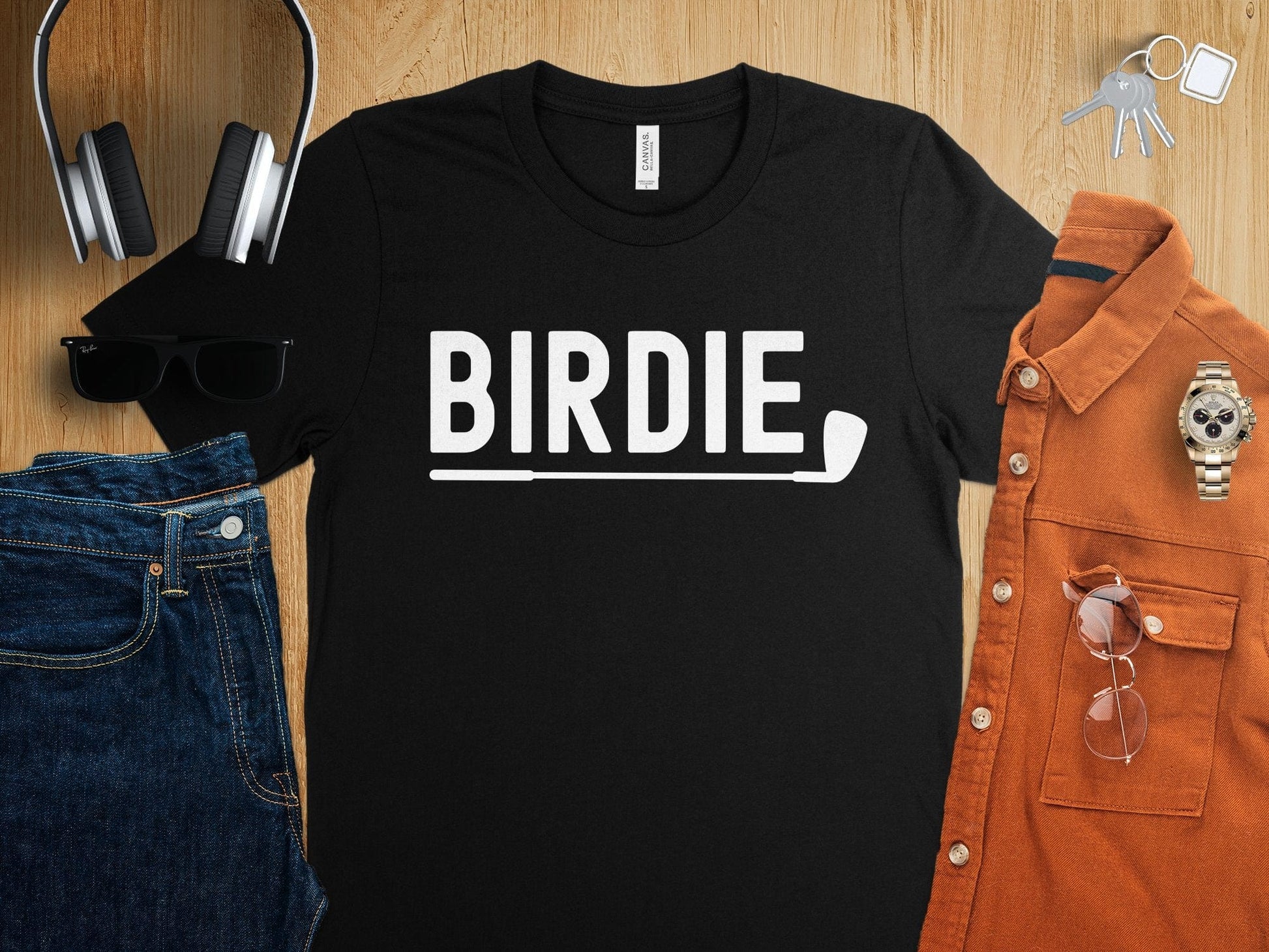 Funny Golfer Gifts  TShirt Birdie Golf T-Shirt