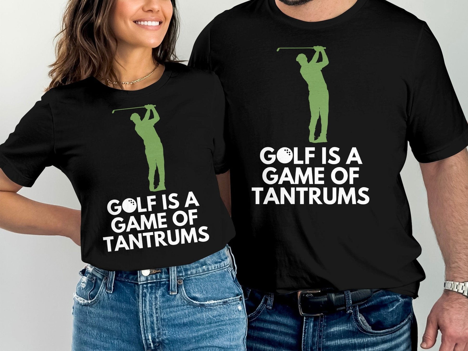 Funny Golfer Gifts  TShirt Golf is a Game of Tantrums Golf T-Shirt