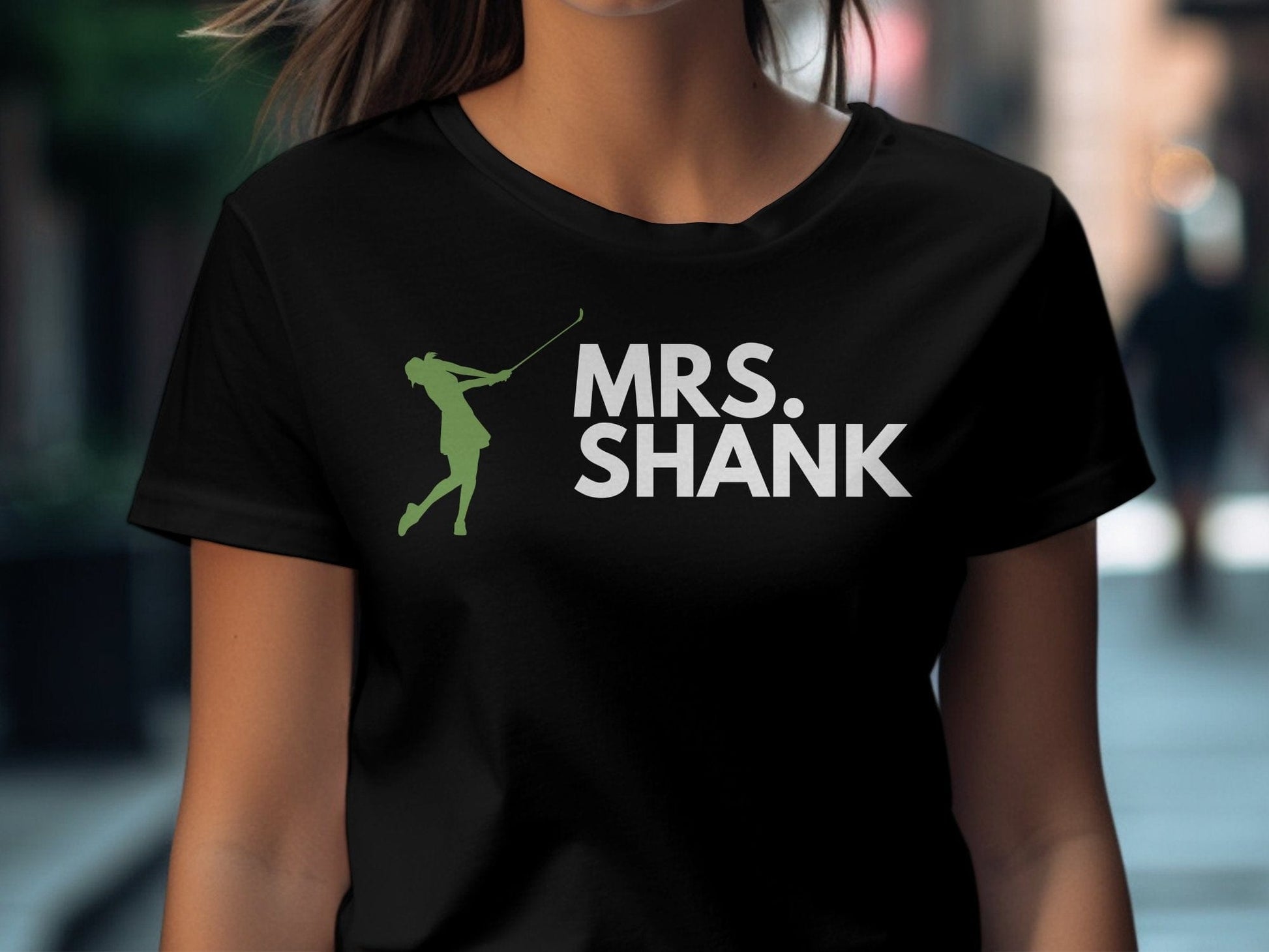 Funny Golfer Gifts  TShirt Mrs Shank Golf T-Shirt