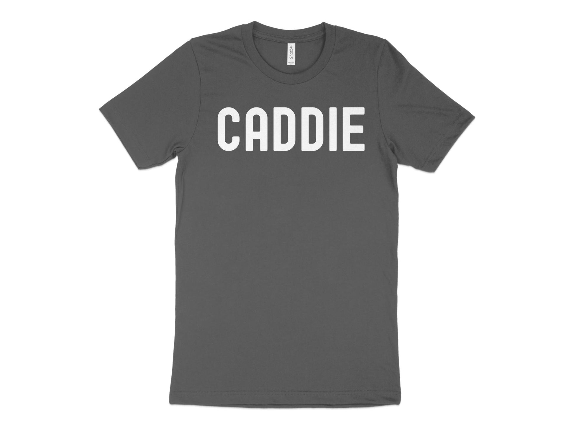 Funny Golfer Gifts  TShirt XS / Asphalt Caddie Golf T-Shirt