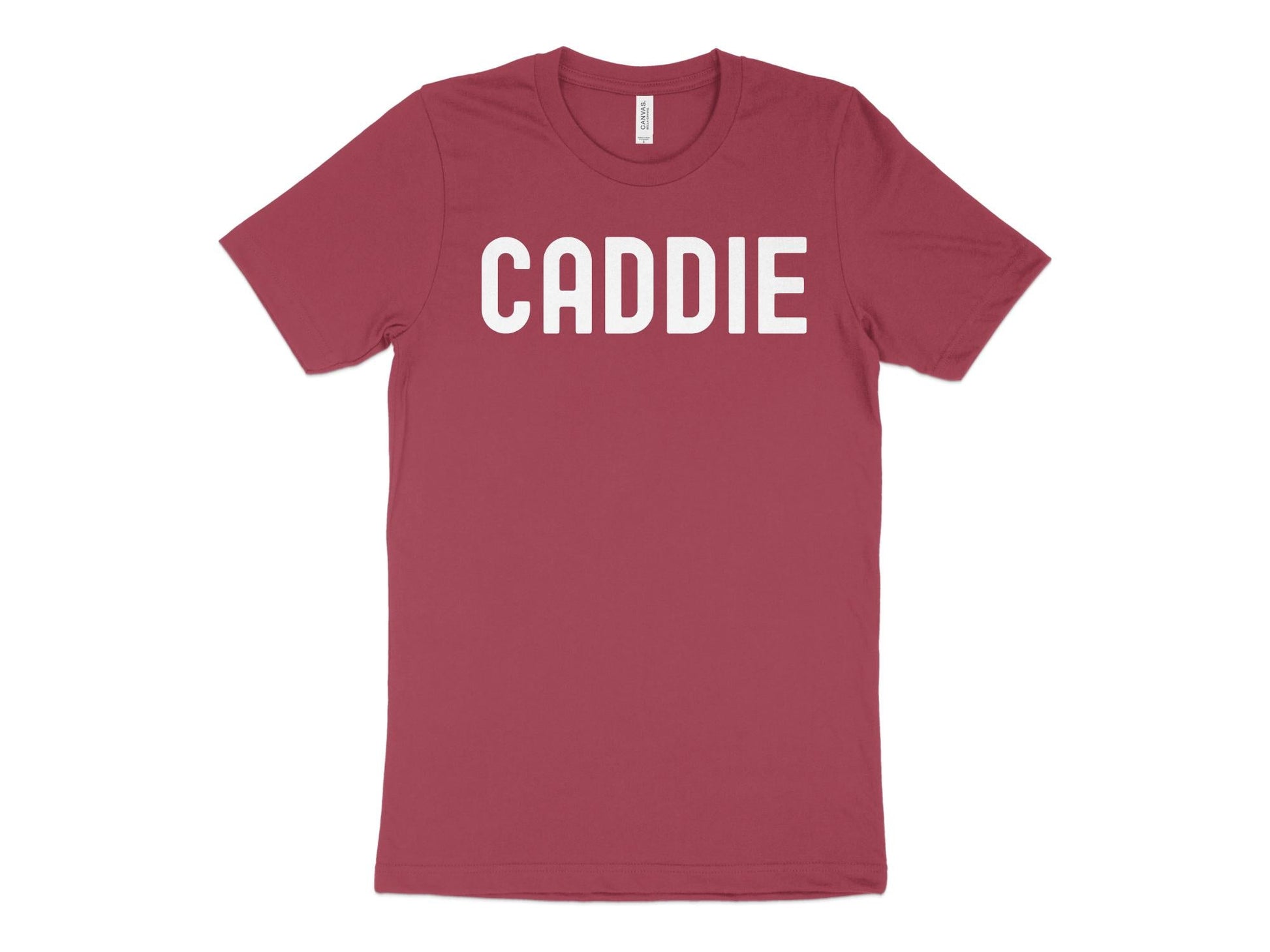 Funny Golfer Gifts  TShirt XS / Heather Raspberry Caddie Golf T-Shirt