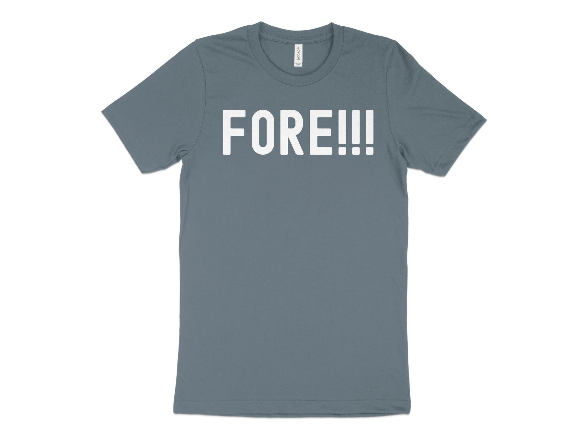 Funny Golfer Gifts  TShirt XS / Heather Slate Fore Golf T-Shirt