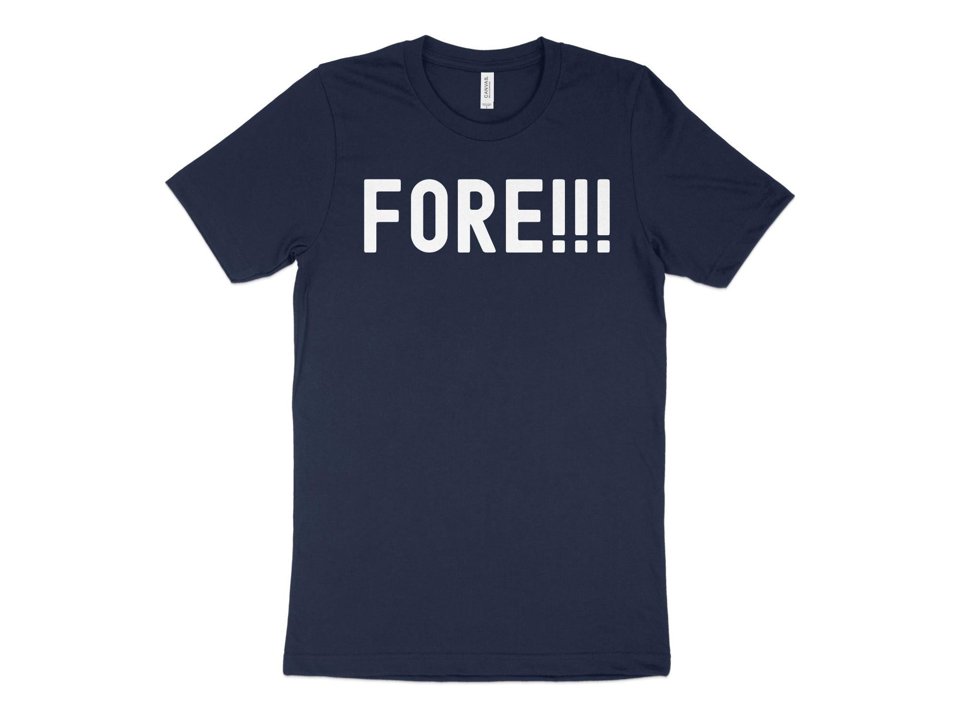 Funny Golfer Gifts  TShirt XS / Navy Fore Golf T-Shirt