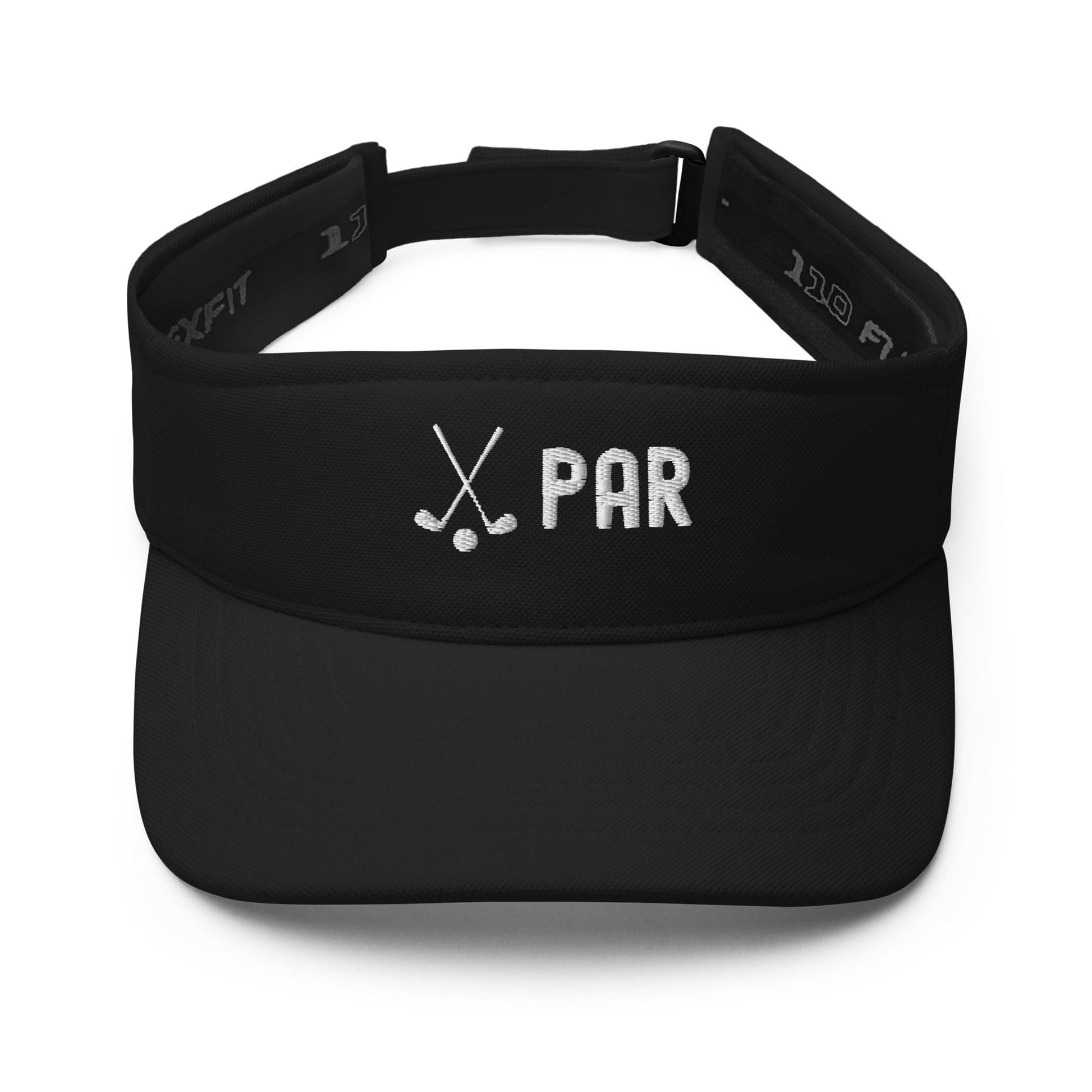 Funny Golfer Gifts  Visor Black Par Visor