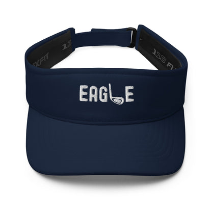 Funny Golfer Gifts  Visor Navy Eagle Golf Visor