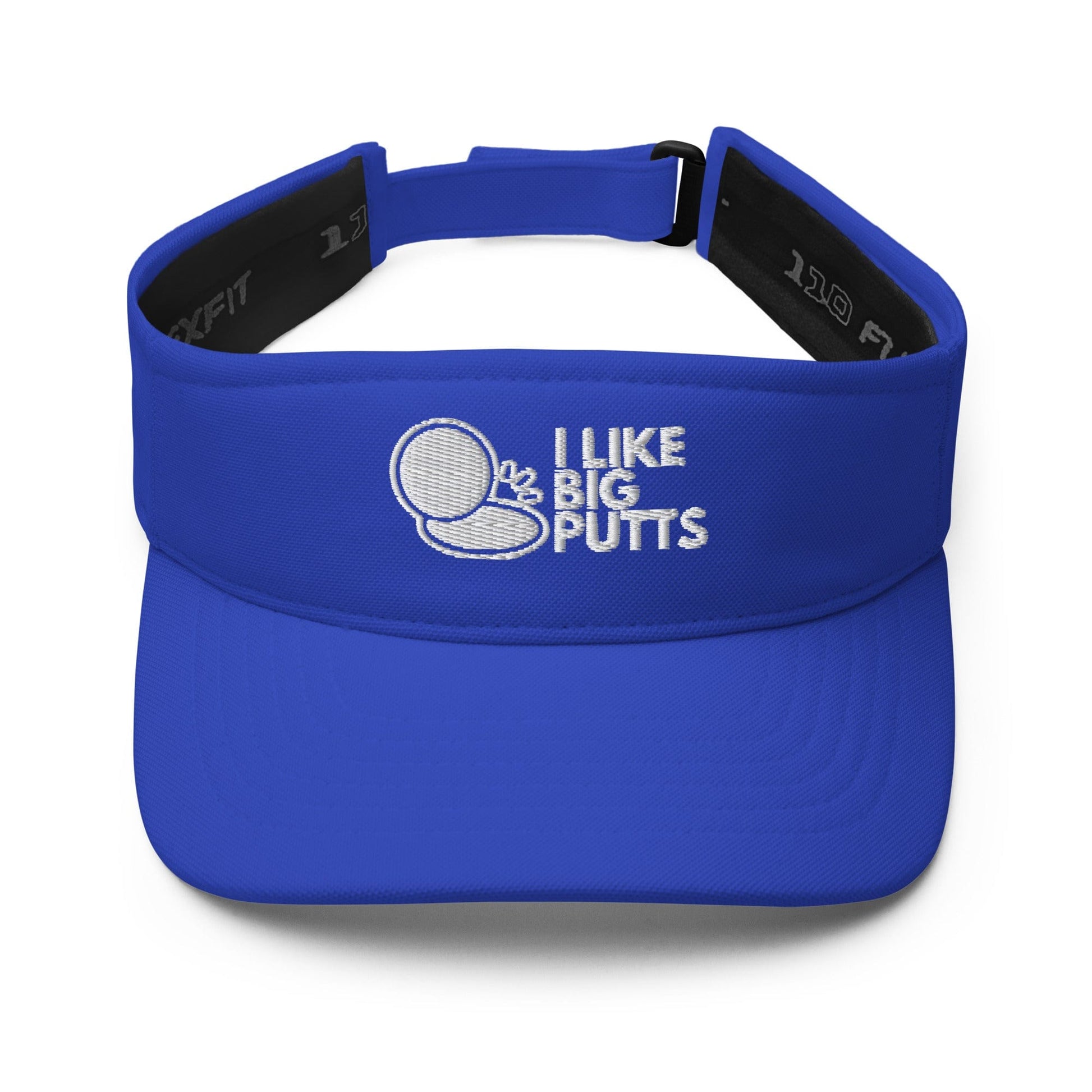 Funny Golfer Gifts  Visor Royal I Like Big Putts Visor