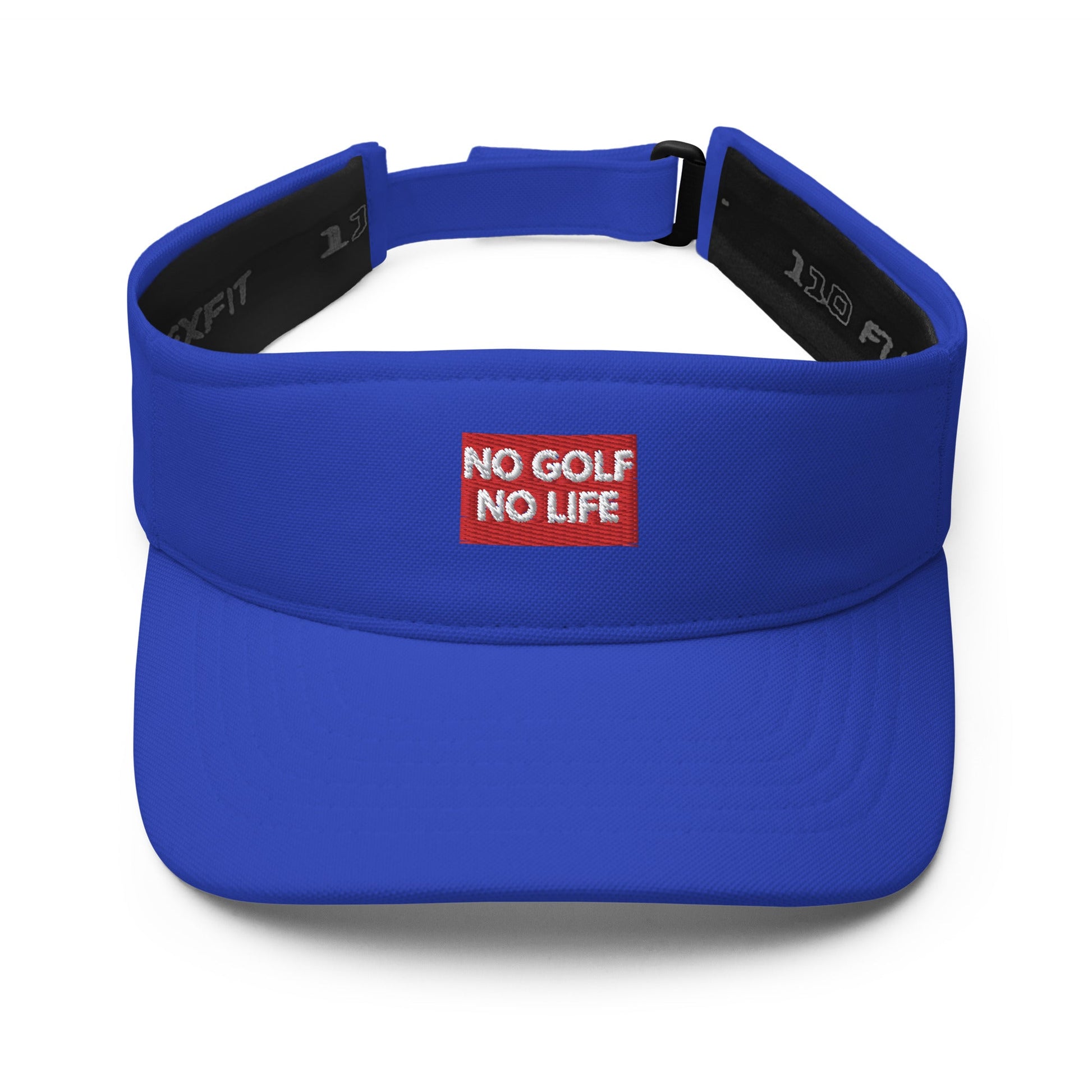 Funny Golfer Gifts  Visor Royal No Golf No Life Visor