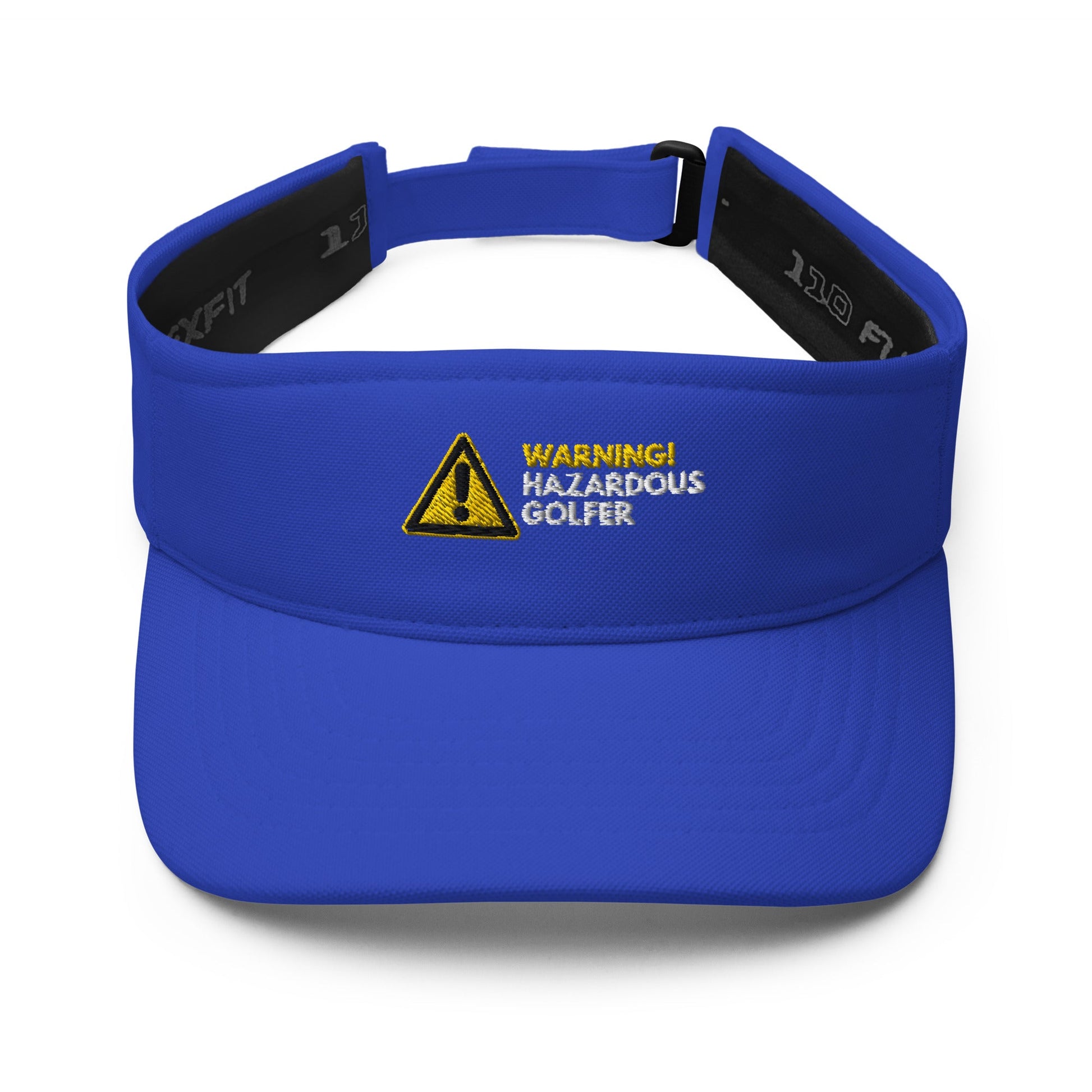 Funny Golfer Gifts  Visor Royal Warning Hazardous Golfer Visor