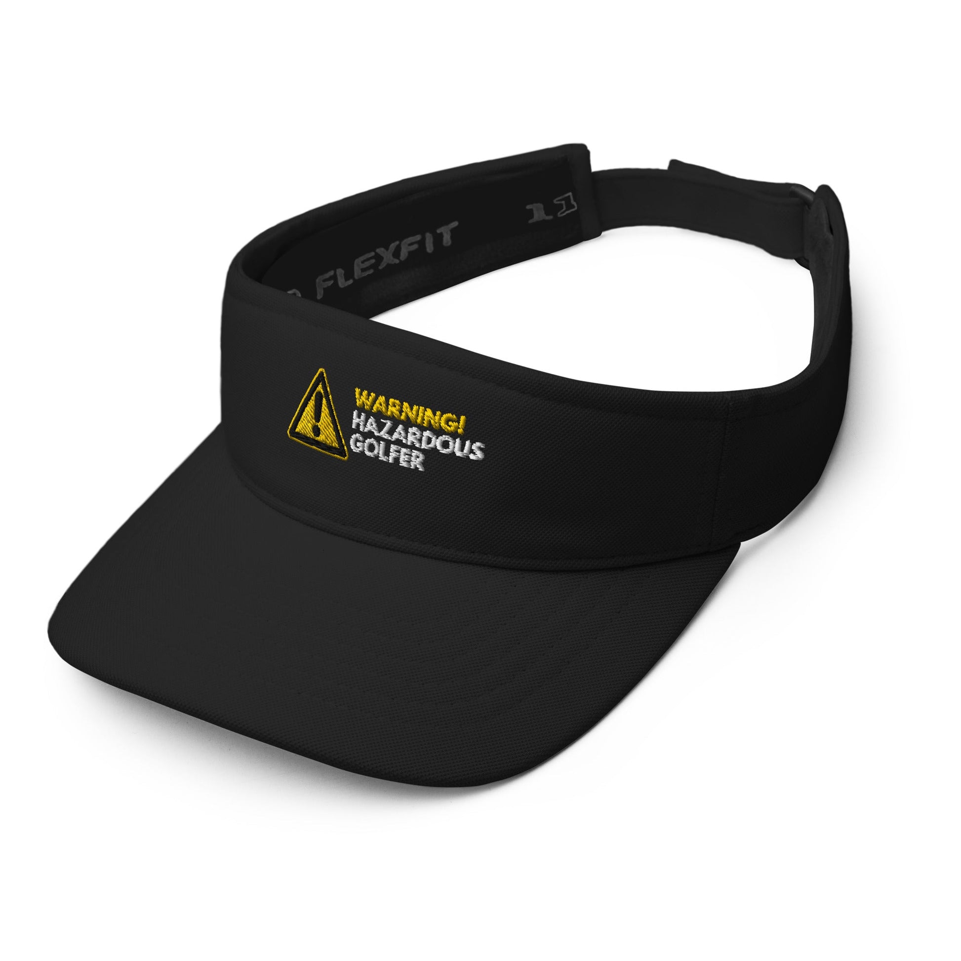 Funny Golfer Gifts  Visor Warning Hazardous Golfer Visor