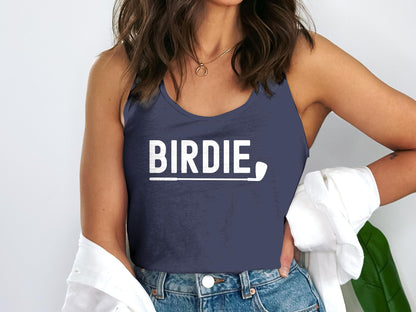 Funny Golfer Gifts  Womens Tank Top Birdie Golf Womans Tank Top