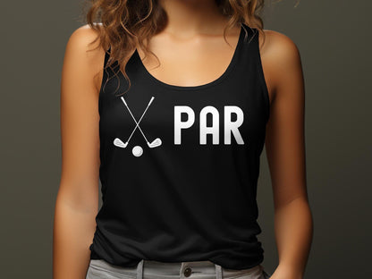 Funny Golfer Gifts  Womens Tank Top Par Golf Womans Tank Top