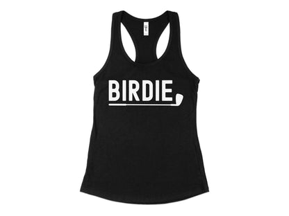 Funny Golfer Gifts  Womens Tank Top XS / Black Birdie Golf Womans Tank Top