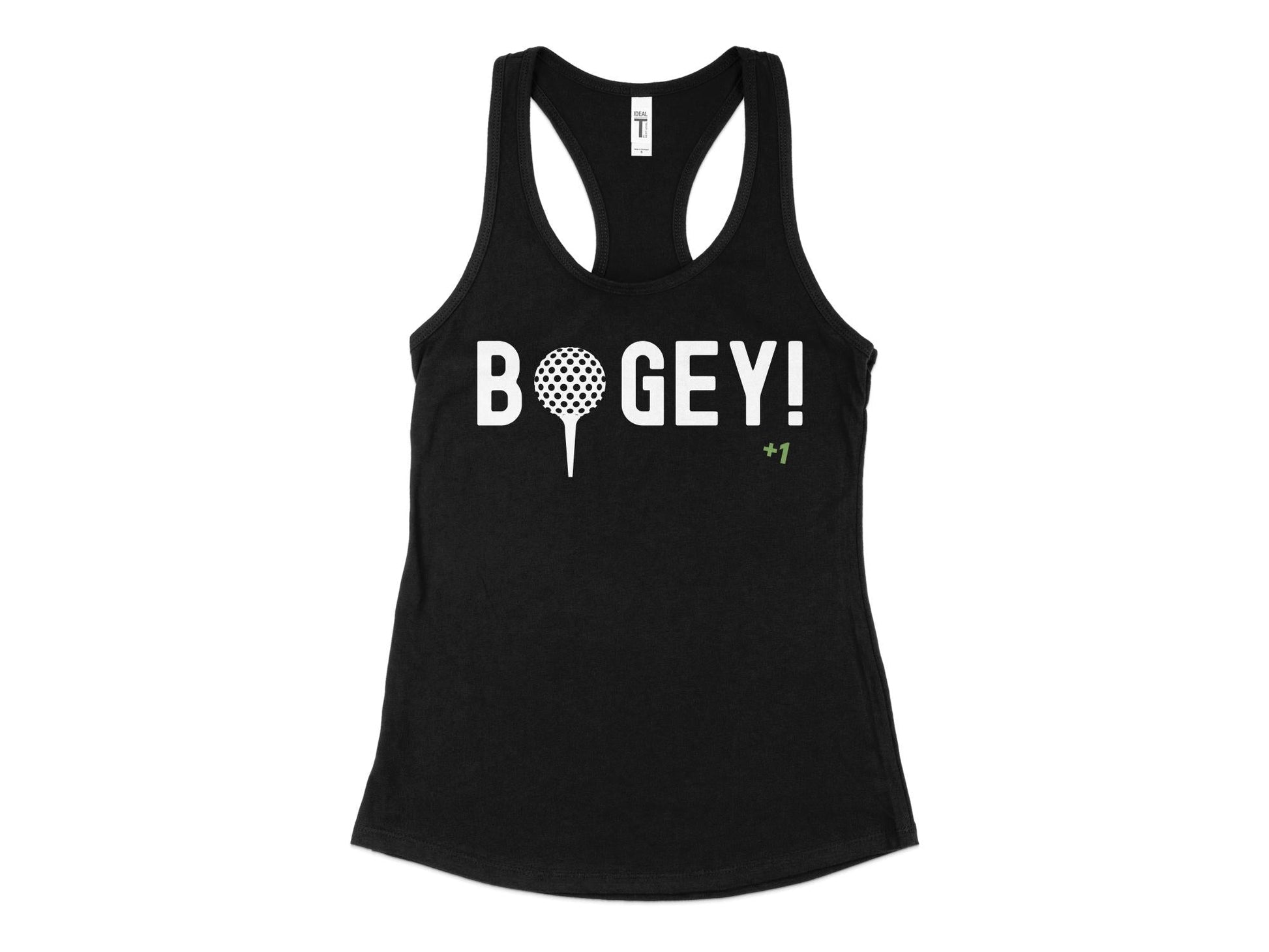 Funny Golfer Gifts  Womens Tank Top XS / Black Bogey Golf Womans Tank Top