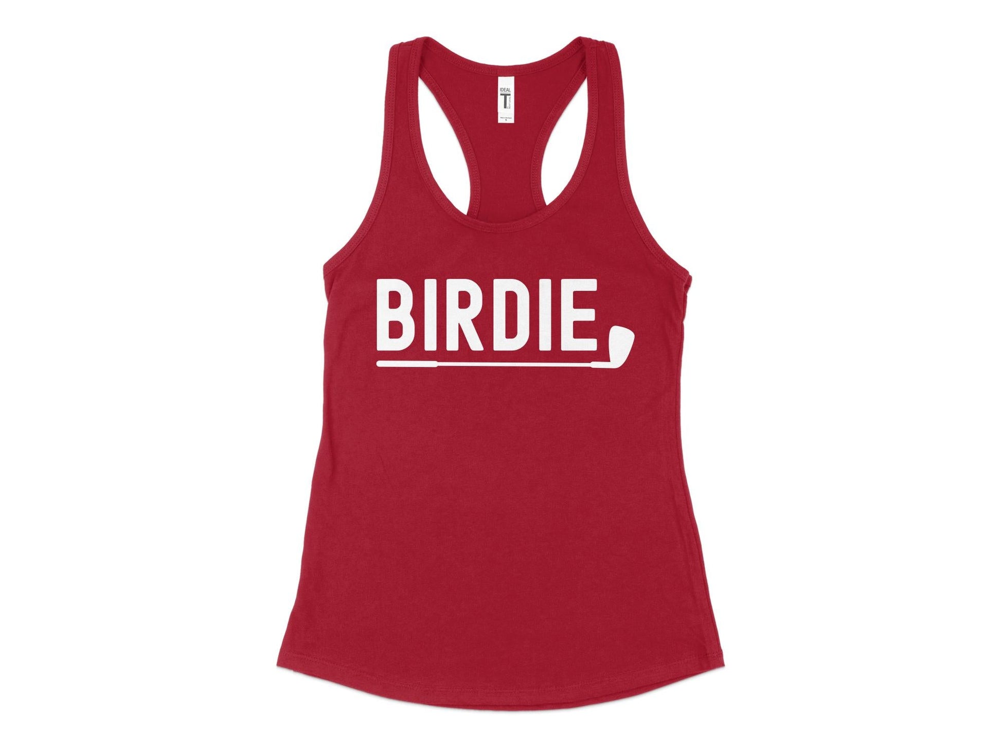 Funny Golfer Gifts  Womens Tank Top XS / Cardinal Birdie Golf Womans Tank Top