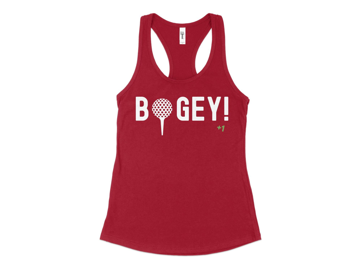 Funny Golfer Gifts  Womens Tank Top XS / Cardinal Bogey Golf Womans Tank Top