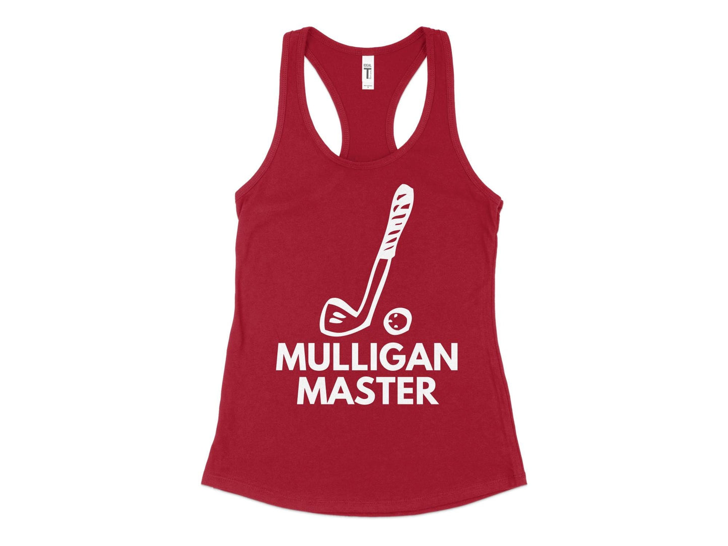 Funny Golfer Gifts  Womens Tank Top XS / Cardinal Mulligan Master Golf Womans Tank Top