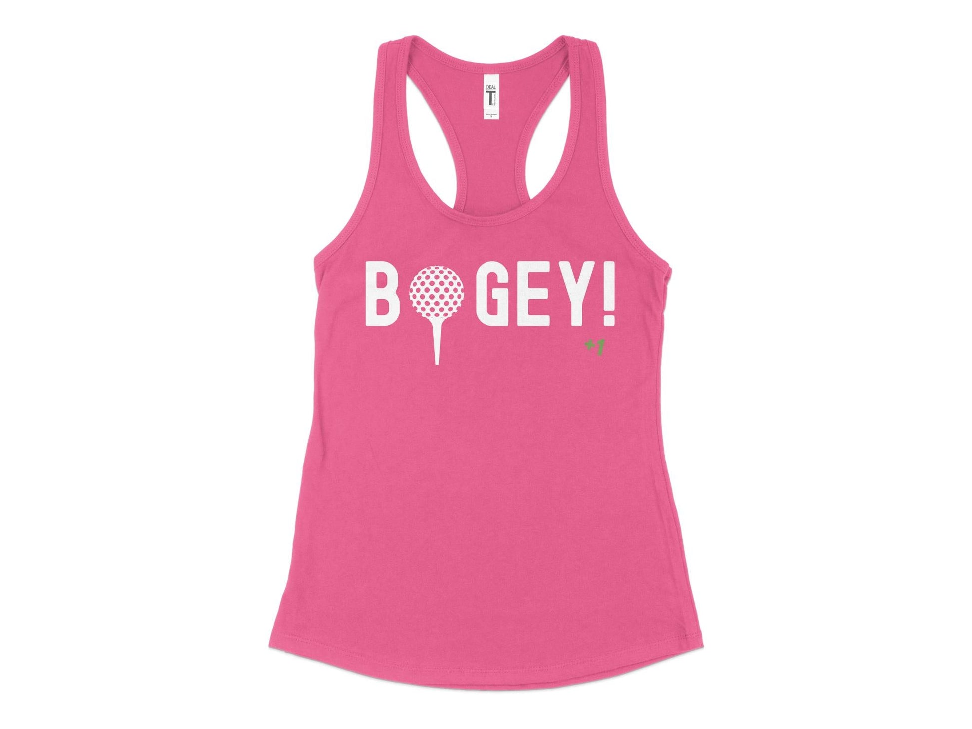 Funny Golfer Gifts  Womens Tank Top XS / Hot Pink Bogey Golf Womans Tank Top