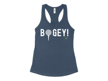Funny Golfer Gifts  Womens Tank Top XS / Indigo Bogey Golf Womans Tank Top