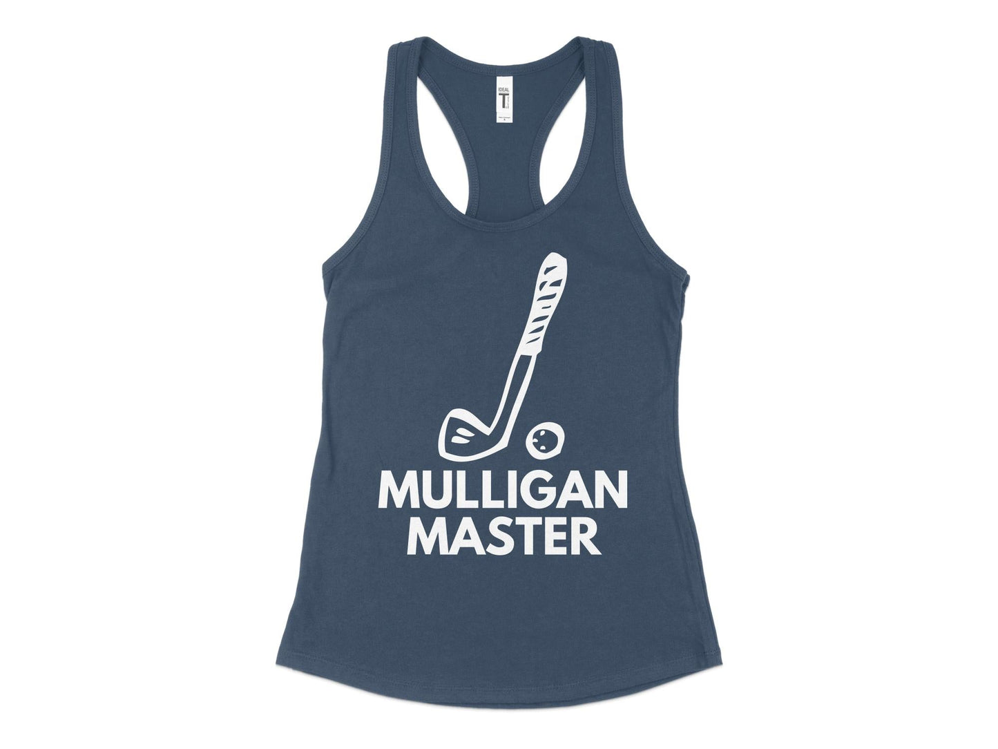 Funny Golfer Gifts  Womens Tank Top XS / Indigo Mulligan Master Golf Womans Tank Top