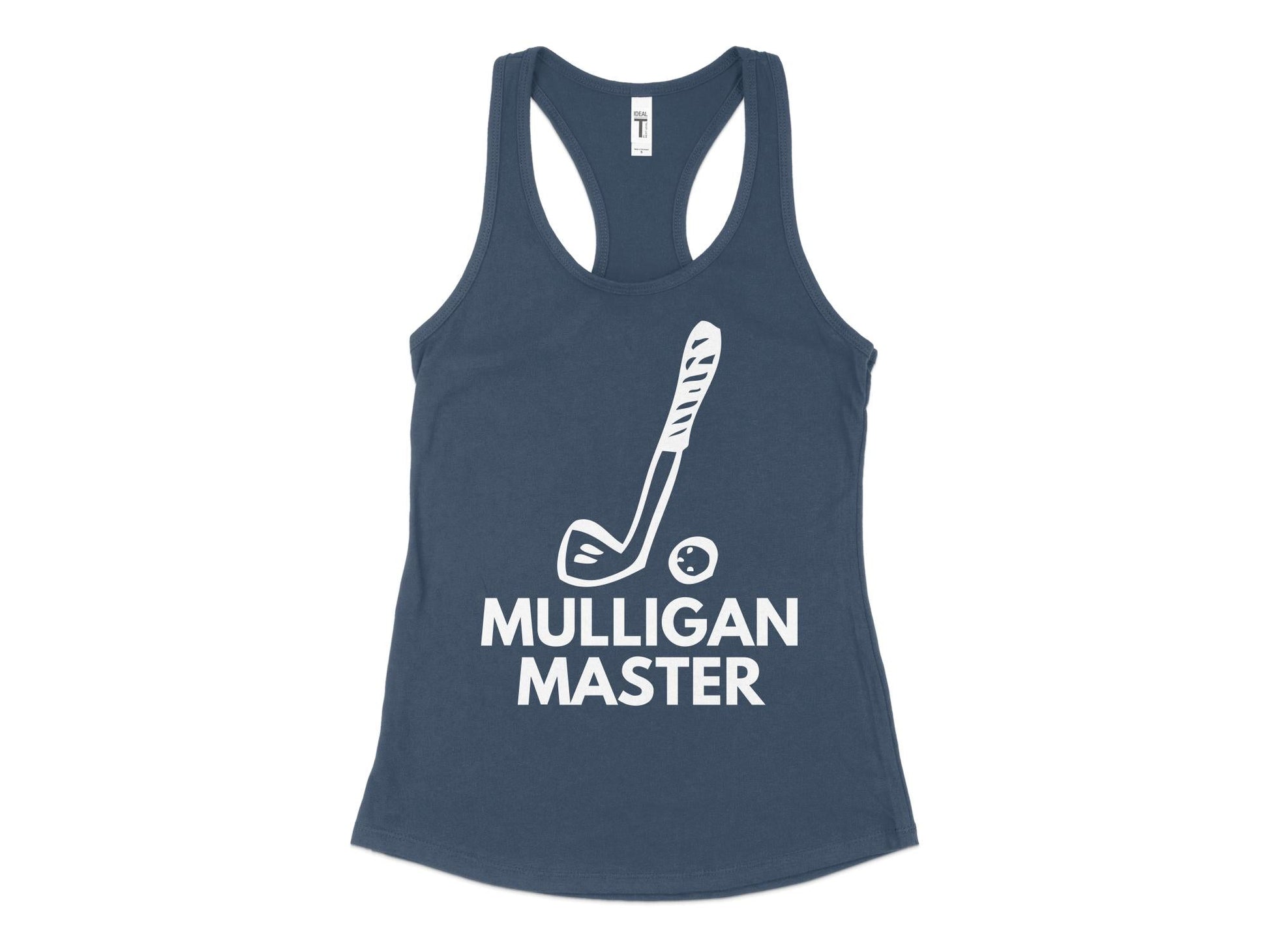 Funny Golfer Gifts  Womens Tank Top XS / Indigo Mulligan Master Golf Womans Tank Top