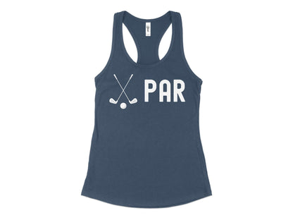 Funny Golfer Gifts  Womens Tank Top XS / Indigo Par Golf Womans Tank Top